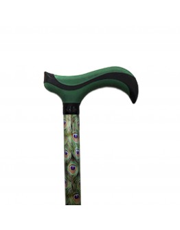 FT2603 Green Peacock Walking Stick