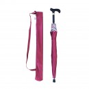 Red Walking Stick Umbrella