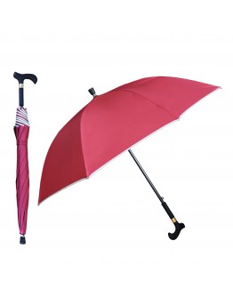 Red Walking Stick Umbrella