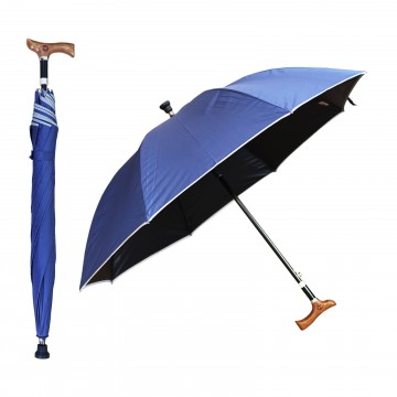 Height Adjustable Walking Stick Umbrella