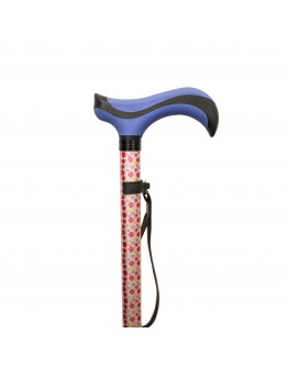 FT2606 Pink Clover Walking Stick