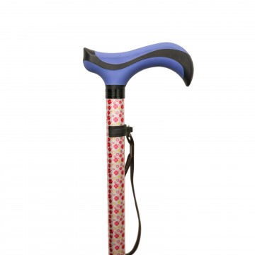 FT2606 Pink Clover Walking Stick