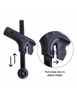 Wheelchair Anti-Tipper, 2.2 cm 