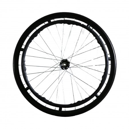 22" PU Wheelchair Wheels 