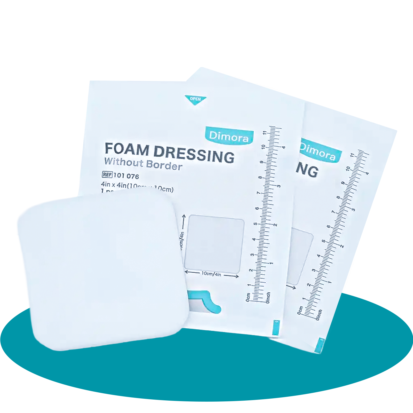 Dimora Non-Adhesive Foam Dressing