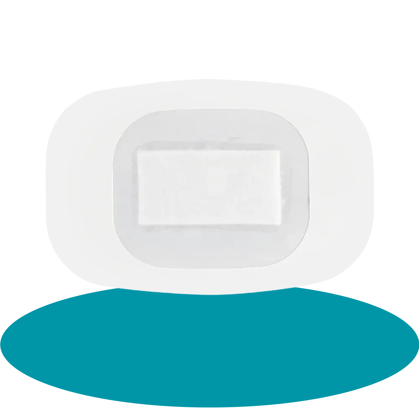 Dimora Transparent Film Dressing with Pad 2.3 x 2.7 Inch