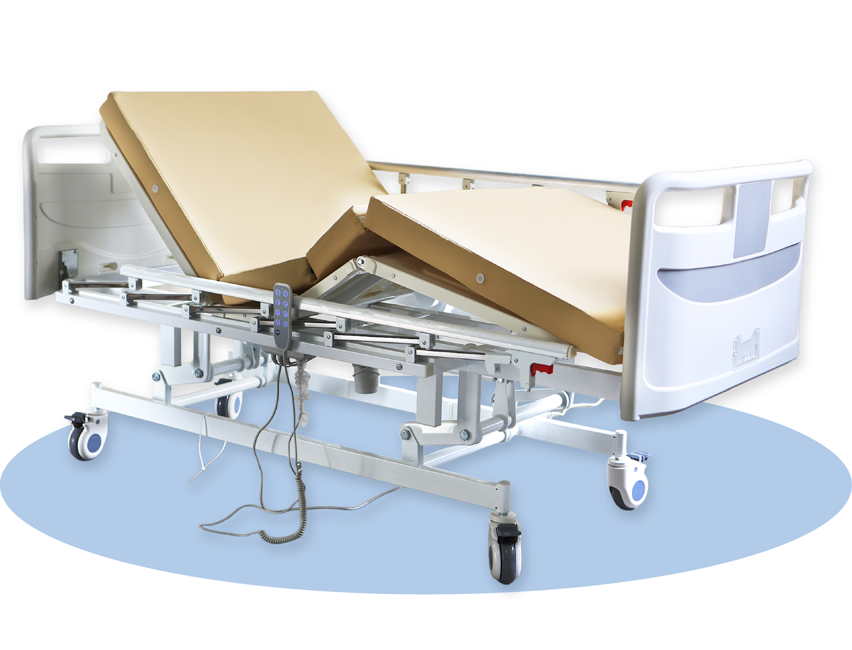 3-Crank Electrical Hospital Bed Lux Plus