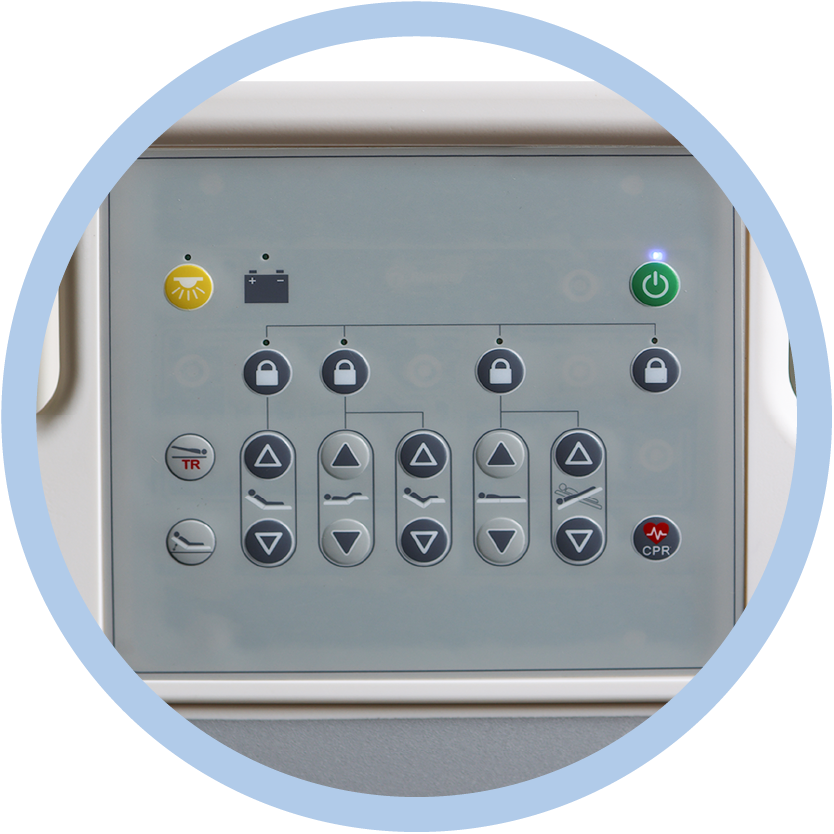 Multiple Hospital Bed Controls