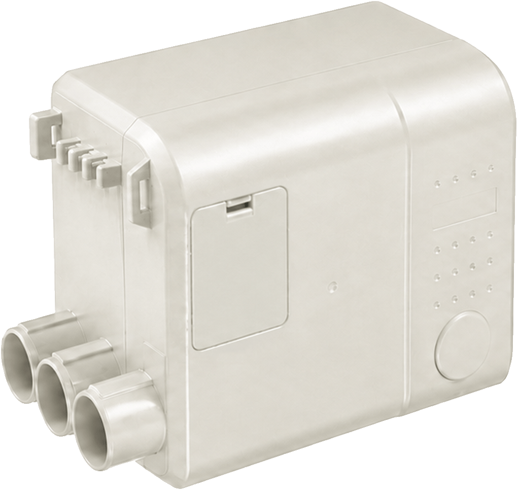 Control box with backup battery