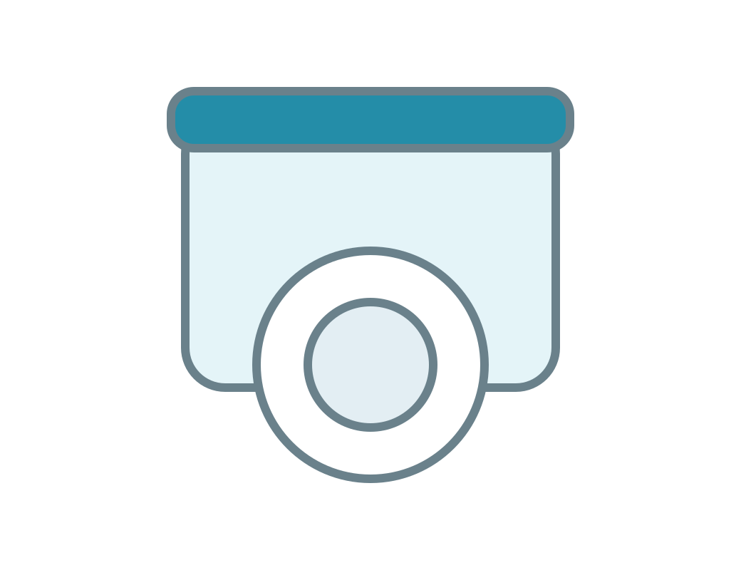 Illustration of the medication cup