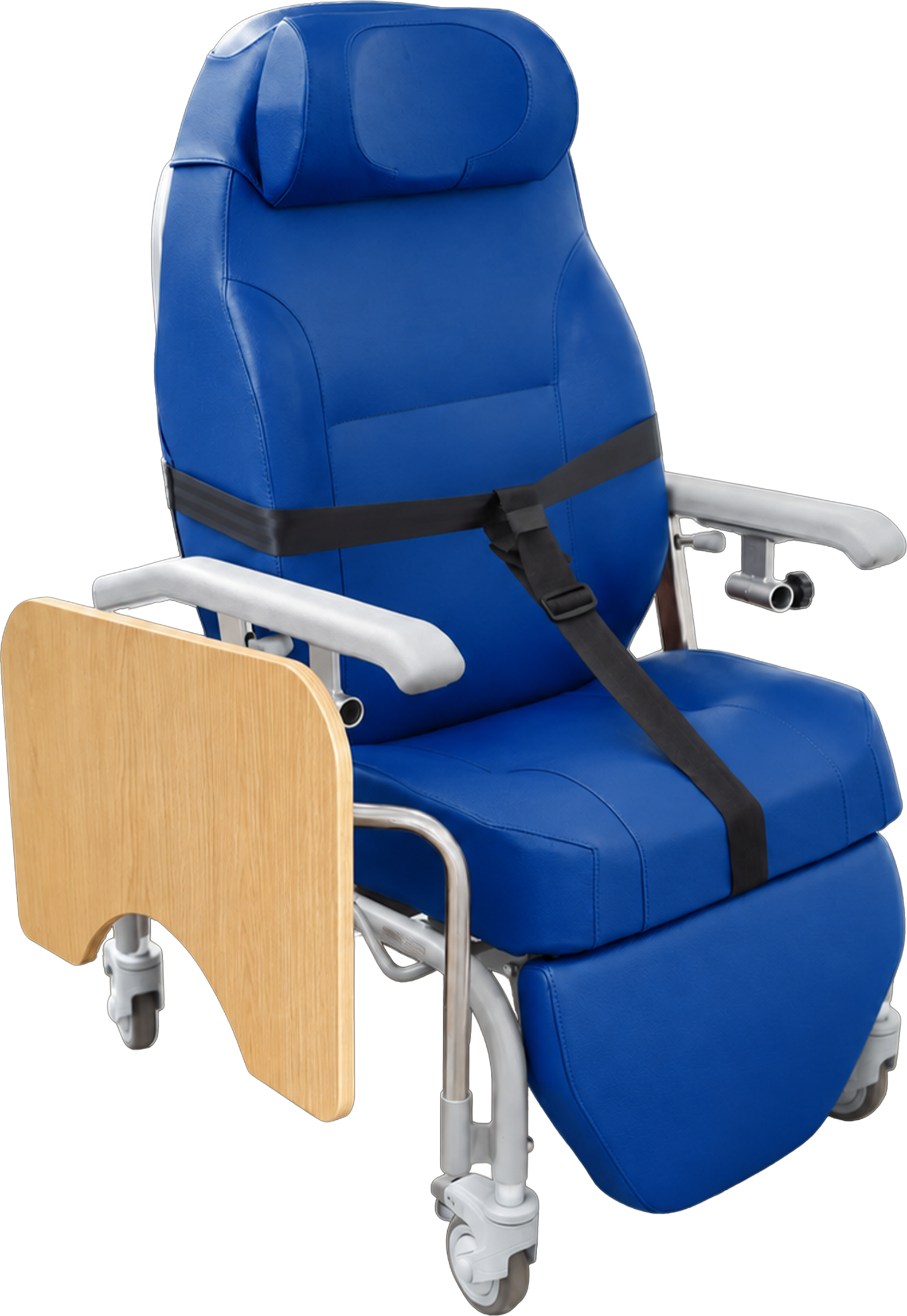 Blue Normandie Geriatric Chair