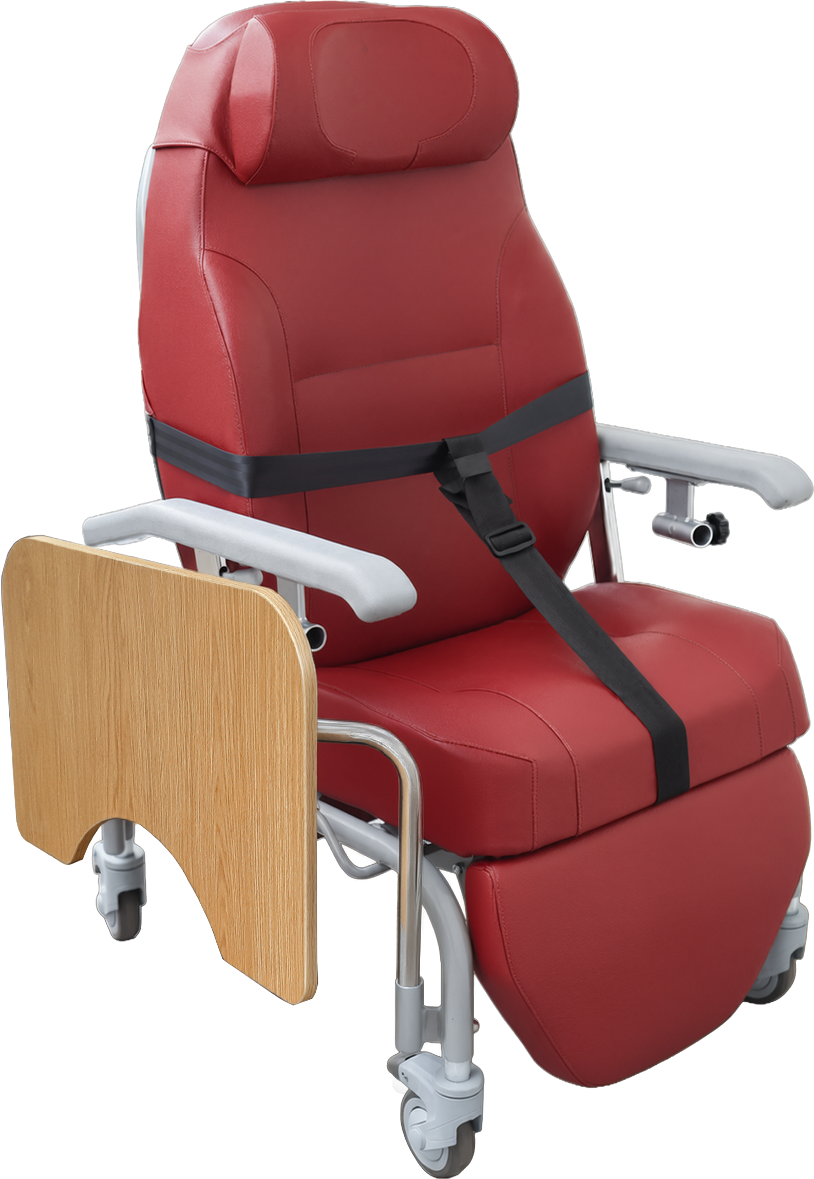 Red Normandie Geriatric Chair