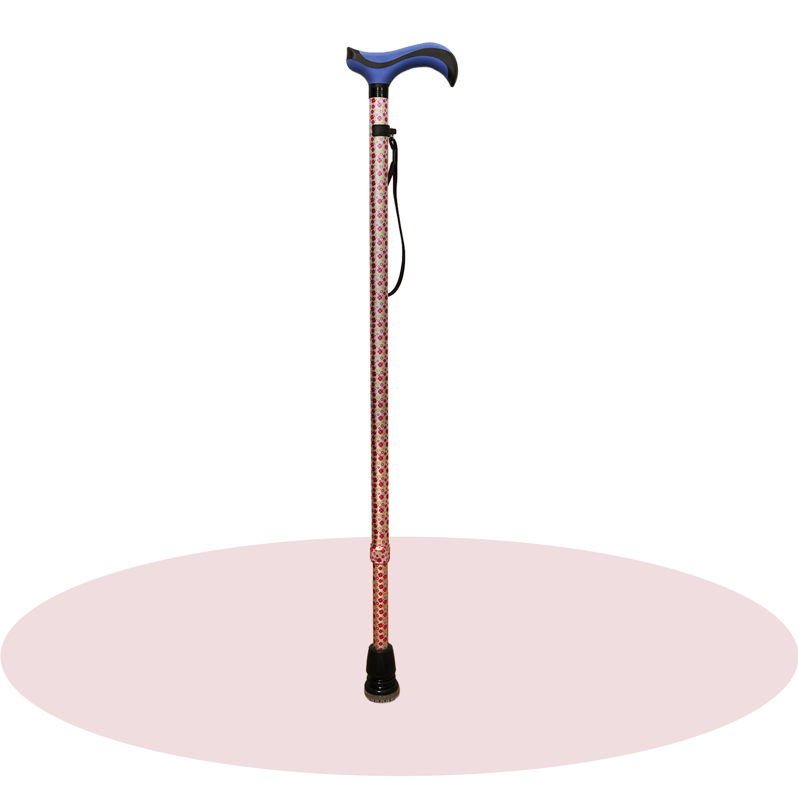 Pink Clover Walking Stick
